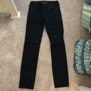 American Eagle black skinny jeans